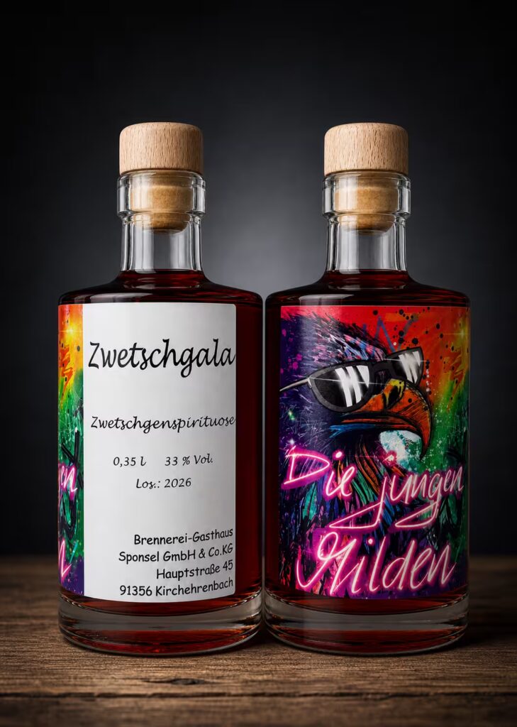 Zwetschgala von den jungen Milden